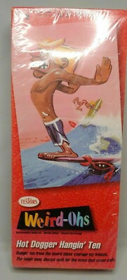 WEIRD-OHS HOT DOGGER HANGIN' TEN PLASTIC MODEL MIB 1994 TESTORS SEALED