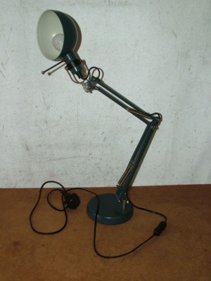 Neu Mid Century Stil blau Winkel Poised Schreibtisch Arbeit Architekten Lampe mit Glühbirne