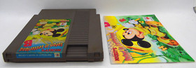 Mickey's Safari in Letterland Nintendo NES Authentic Cartridge + Manual Only