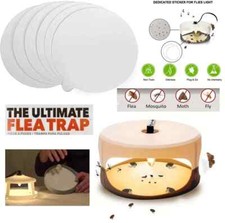 FLEA TRAP DISCS STICKY REPLACEMENT PADS FOR HOME PEST INSECT CONTROL KILLER