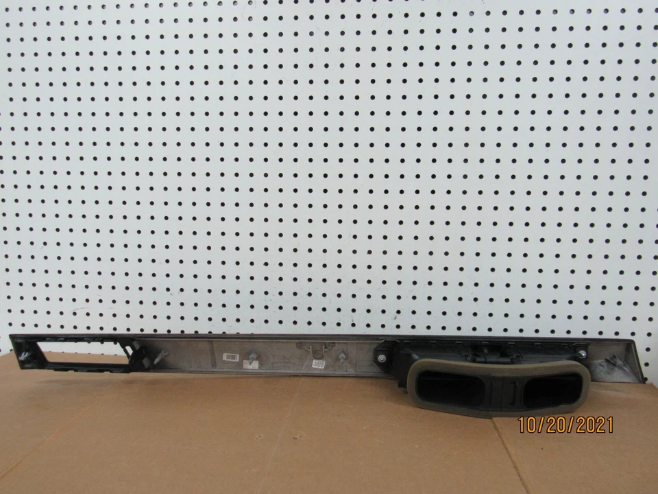 08 09 10 BMW E60 525 530 545 545i TABLERO VENTILACIÓN AIRE MOLDURA 05114001 OEM Foto 2 de 4