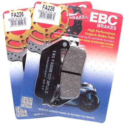 EBC FA226 Organic Brake Pads X2 for Honda CB 600 F Hornet 07-13