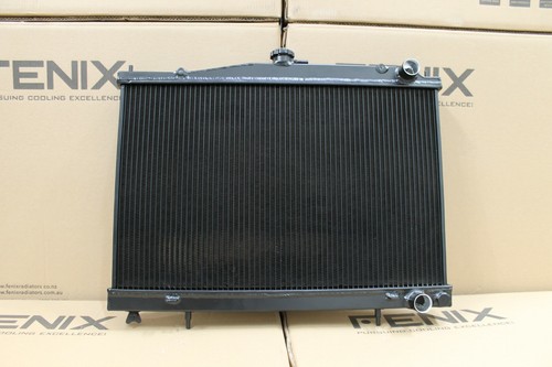 Fits Nissan Skyline R33/R34 Stealth FENIX Alloy Radiator & Fan Shroud Combo - Picture 5 of 6