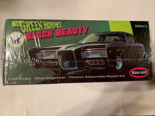 Polar-Lights Green Hornet Black Beauty Plastik Modellauto Bausatz 1/32 neu versiegelt  - Bild 3 von 5