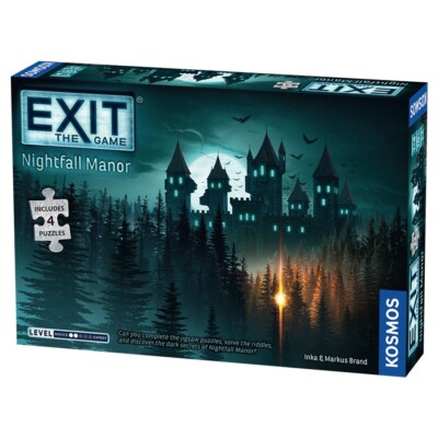 THK692880 Thames & Kosmos EXIT: Nightfall Manor + Puzzle