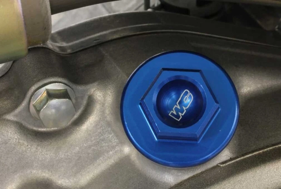 Tapón de llenado de aceite Works Connection-Suzuki-azul Foto 2 de 2