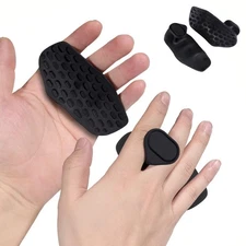 	NiuMid Anti-Slip Workout Grips - Ergonomic Rubber Hand Protector Gloves for	