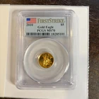 2010 - 1/10 oz American Gold Eagle $5  - FIRST STRIKE - PCGS MS70 ~BEAUTIFUL-101
