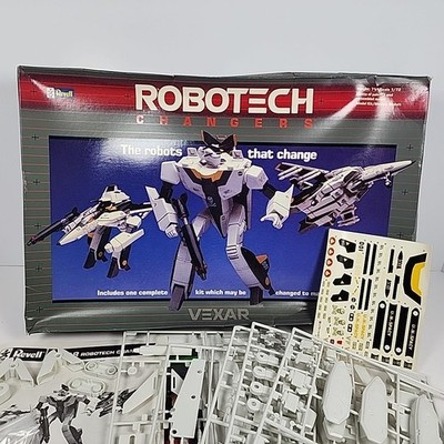 ロボット Super gigantic Robotech model kit Vintage 1984 Revell Robotech Changers 1402 Vexar 1/72 Scale