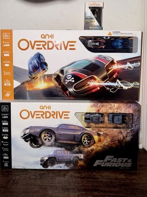 Anki Overdrive Starter Kit, Fast & Furious expansion & extra track pieces & car