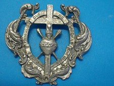 amazing ANTIQUE SPANISH SACRED HEART medal