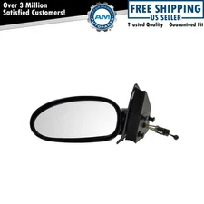 Manual Remote Door Mirror Left LH Driver Side for 97-02 Saturn Coupe S Series
