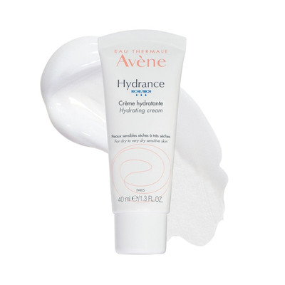 Avène Hydrance RICH Hydrating Cream, Daily Face Moisturizer, Soothes Feelings of