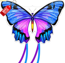 48.4" Giant Girl Kite Easy Fly w/ 328Ft String Outdoor Toy Gift Ages 4-8 - US