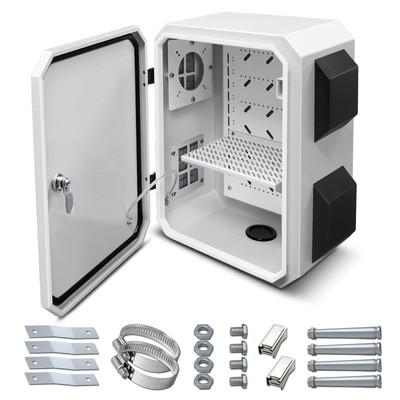 Outdoor Electrical Box, Cold-Rolled Steel Plate, Aluminum Alloy Back Beam, On...