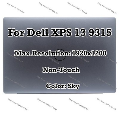 Blue 13,4'' Dell XPS 13 9315 FHD LCD LED Non-Touchscreen Display Panel Baugruppe
