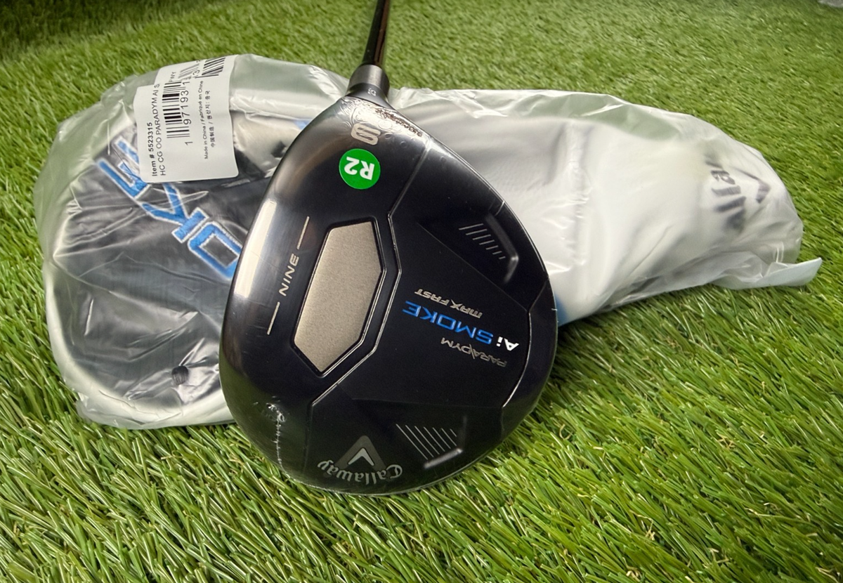 New* Callaway Paradym Ai Smoke Max Fast 9 Wood 25* RH | Tensei 40