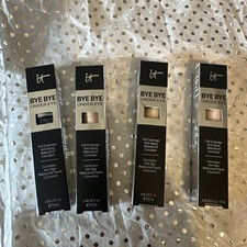 IT Cosmetics Bye Bye Under Eye Concealer Full Coverage Anti Age Waterproof .40oz