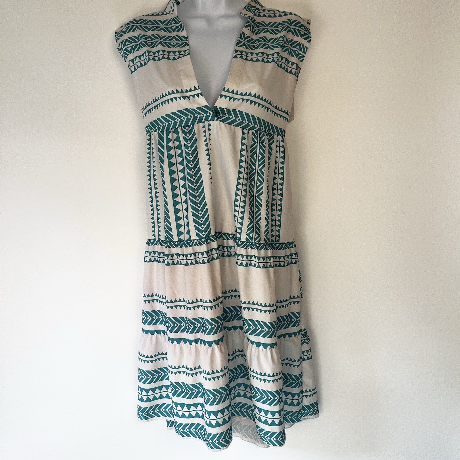Women’s Summer Dress Size M Aztec Boho Hippie Gypsy Festival Beach Sundress