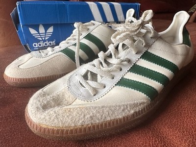 Retro Adidas Universal Men 9 US EUR 42 Genuine Leather Made In West Germany