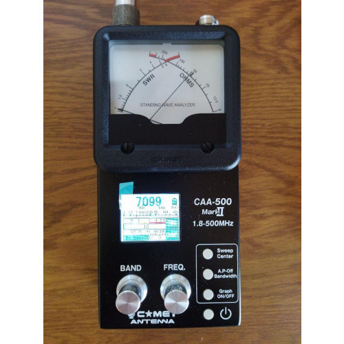 Comet CAA-500 MarkII 2 Antenna analyzer 1.8 ~ 500MHz Comet CAA-500 MarkII 2 Antenna analyzer 1.8 ~ 500MHz