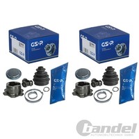 2X GSP Antriebswellengelenk Satz Getriebeseitig Passend FüR Audi 100 80 A4 A6 A8