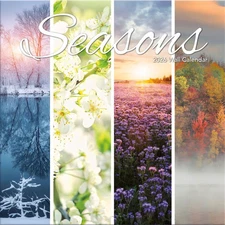 Turner Licensing,  Seasons Photo 2026 Wall Calendar, 12'' X 12'', 12-Month Calen