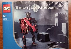 LEGO: Castle Knights Kingdom II - 8785 Santis & 8786 Vladek- Near Complete