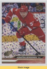2023 Upper Deck Series 2 Speckled Rainbow Foil Jonatan Berggren #314 READ 19le