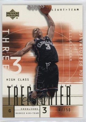 2001-02 Upper Deck Flight Team Gold 7/50 Jeff Trepagnier (High Performance) 9cf