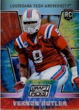 2016 Panini Prizm Draft Picks Prizms Tie Dyed #247 Vernon Butler /49 - FB