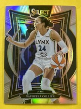 Napheesa Collier 2025 Panini Select WNBA CONCOURSE SILVER PRIZM #100 LYNX
