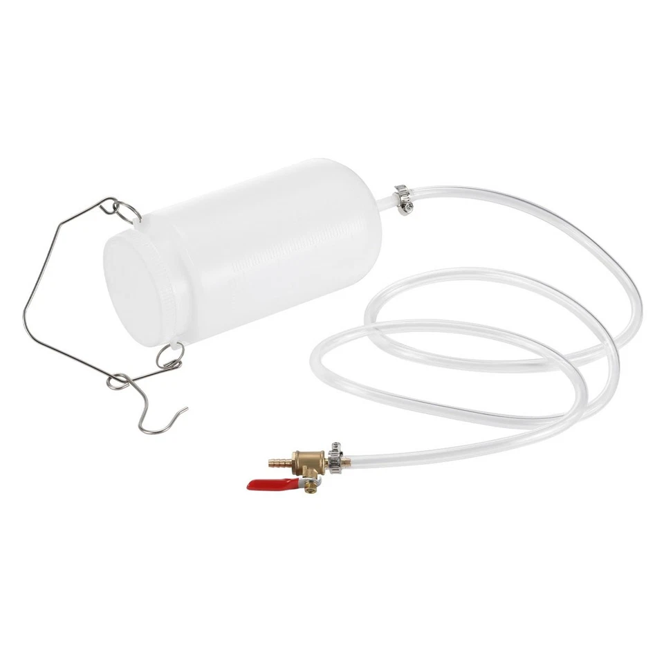 UNIVERSAL MOTORCYCLE 1 LITRE AUXILIARY FUEL TANK & CARB BALANCING TOOL BOTTLE UK - Image 2 of 4