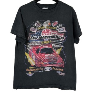 VTG Y2K NHRA 47th Annual MAC Tools US Nationals 2001 Indianapolis T-Shirt Sz M