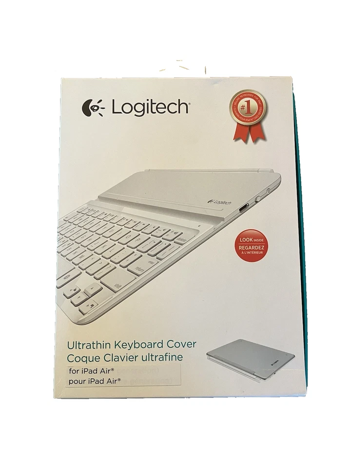 Logitech Ultrathin Keyboard Cover i5 for iPad Air – Bluetooth – unused in box - Image 2 of 4