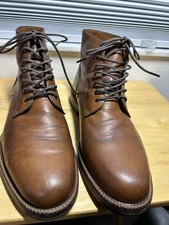 Beckett Simonon 10.5 D Lace Up Boots Brown Leather Made In USA MENS