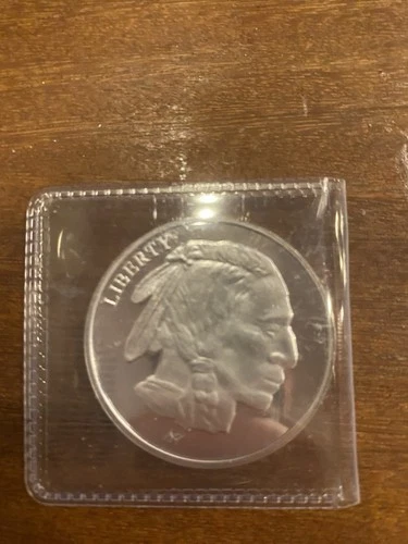 Liberty Buffalo Indian Head Silver .999 1 Troy oz Round