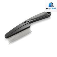 1.0mm Fine Tooth Stainless Steel Dandruff Comb