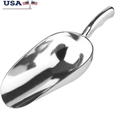 Aluminum Ice Scoop 12oz Utility Kitchen Canteen Shops Coffee Candy Food New