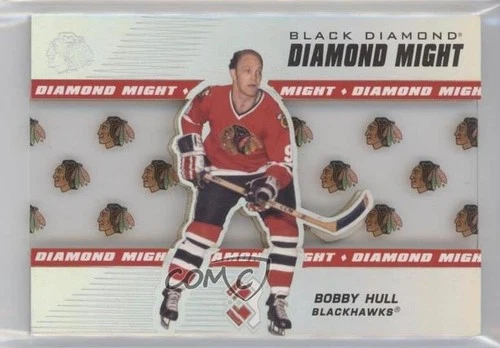 2020-21 Upper Deck Black Diamond Diamond Might /99 Bobby Hull #DM-BH HOF
