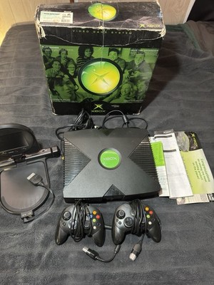 Used Original Xbox Console With 2 Controllers , Zenith Z