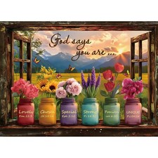 Puzzles for Adults 500 Pieces, Christian Bible Jigsaw Puzzles