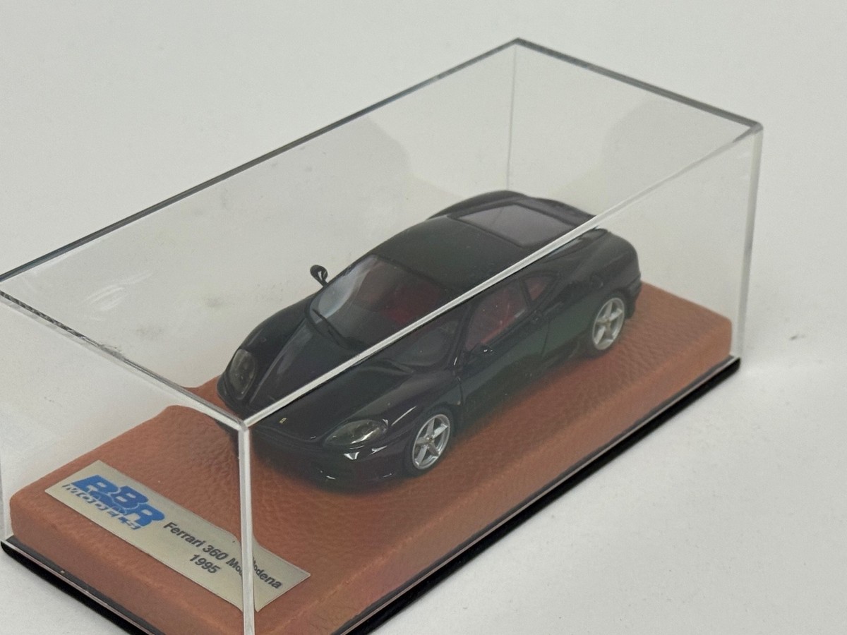 1/43 BBR Ferrari 360 Modena in Gloss Black Leather Base ABG444 | eBay