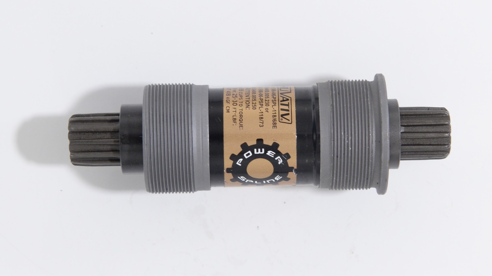 TruVativ Power Spline Bottom Bracket 118mm 68/73mm BSA NEW XC MTB