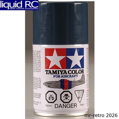 Tamiya USA TAM86508 Aircraft Spray AS-8 Navy Blue Acrylic