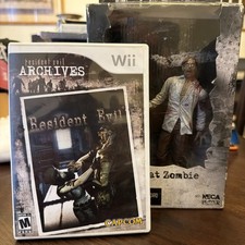 Nintendo Wii Resident Evil Archives Lab Coat Zombie