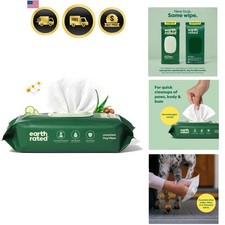 Pet Wipes for Dogs and Cats Hypoallergenic Cleaning and Hydrating 100 Count