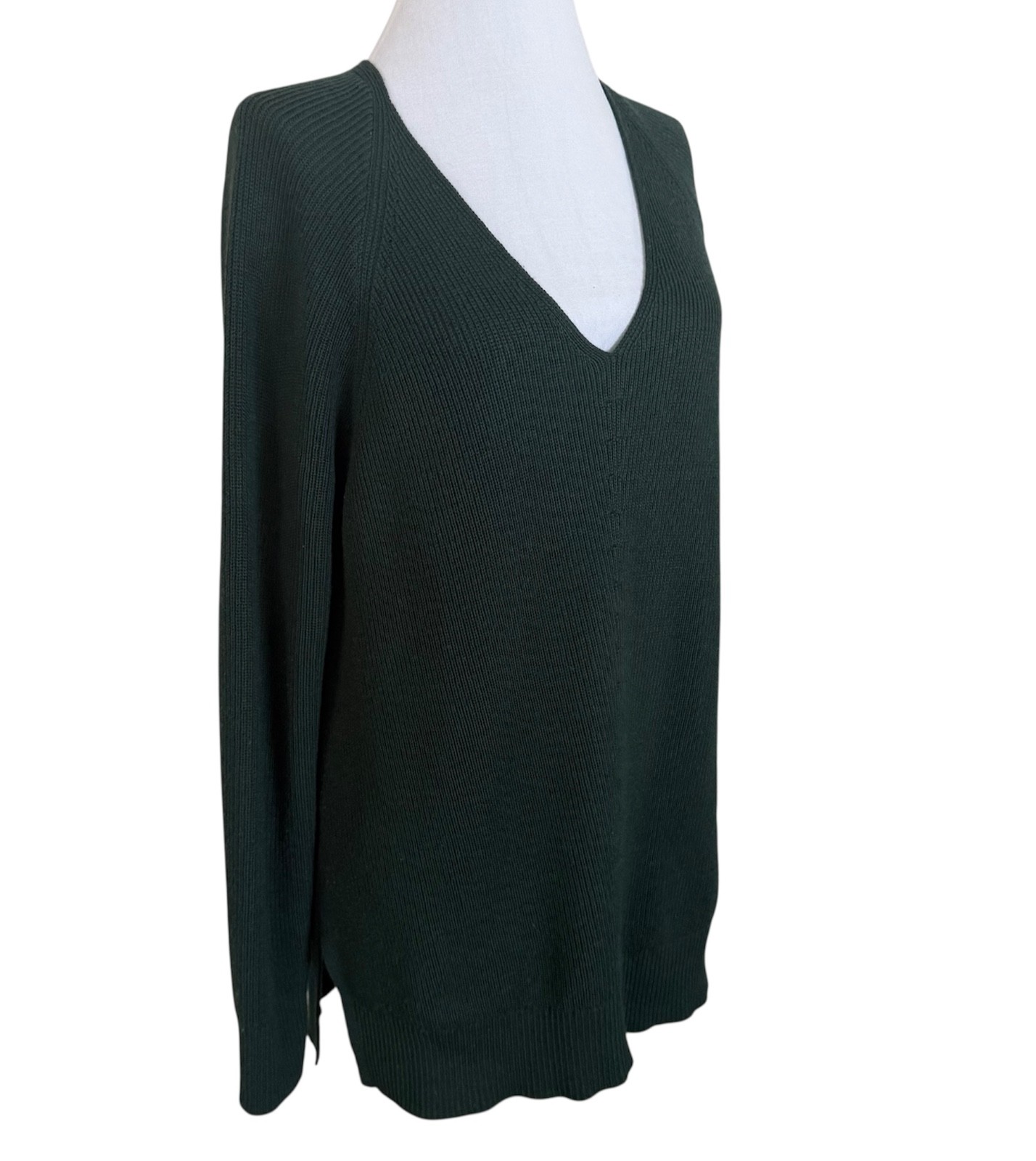 Athleta Switchback Green Pullover V-Neck Pullover… - image 3
