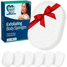 HartFelt 7 Pack Body Exfoliation Beauty Box with Body Wash Scrubber | Super S...