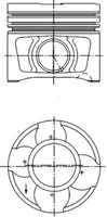 1X Kolbenschmidt 40356600 Kolben FüR VW Audi Skoda Mitsubishi Seat